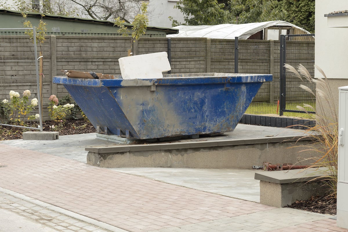 domestic delivery of skip